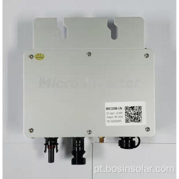 Inversor micro wvc-300w com controlador de carga MPPT